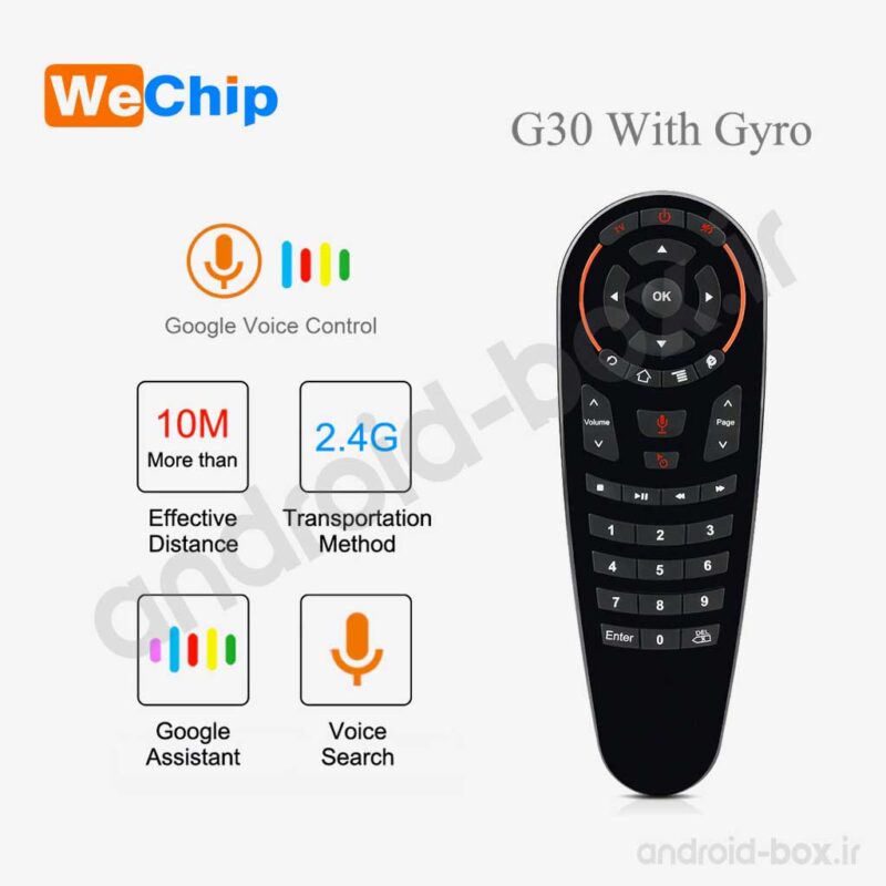 Android Box Dot Ir Wechip G30 Air Remote 04