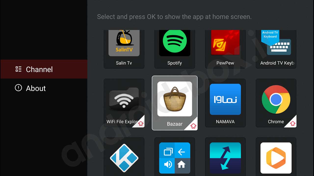 Add Pure Android Apps To Android Tv Home