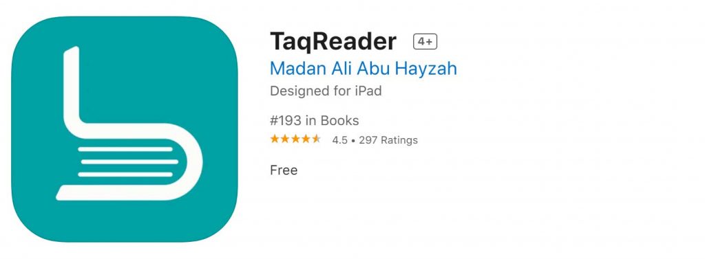 Download Taqreader Ebook Reader For Iphone And Ipad