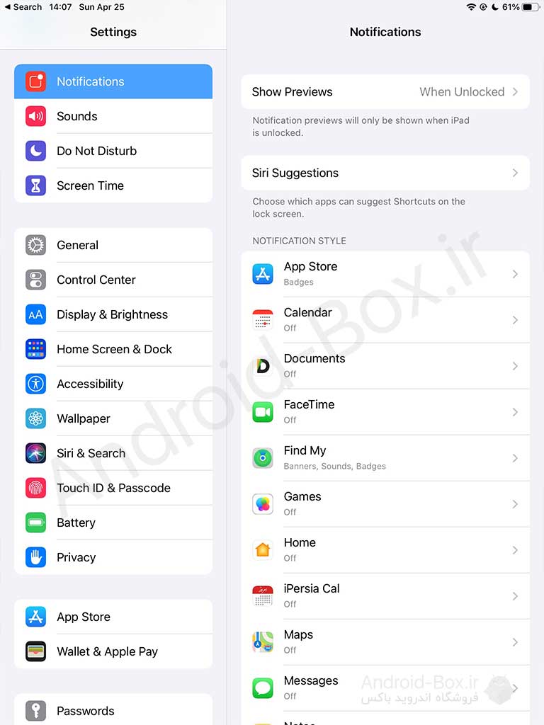 Turn Off All Notifications For All Apps In Ipad