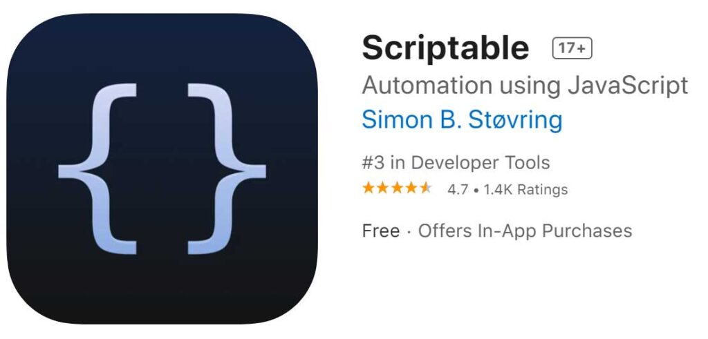 Download Ios Scriptablr App