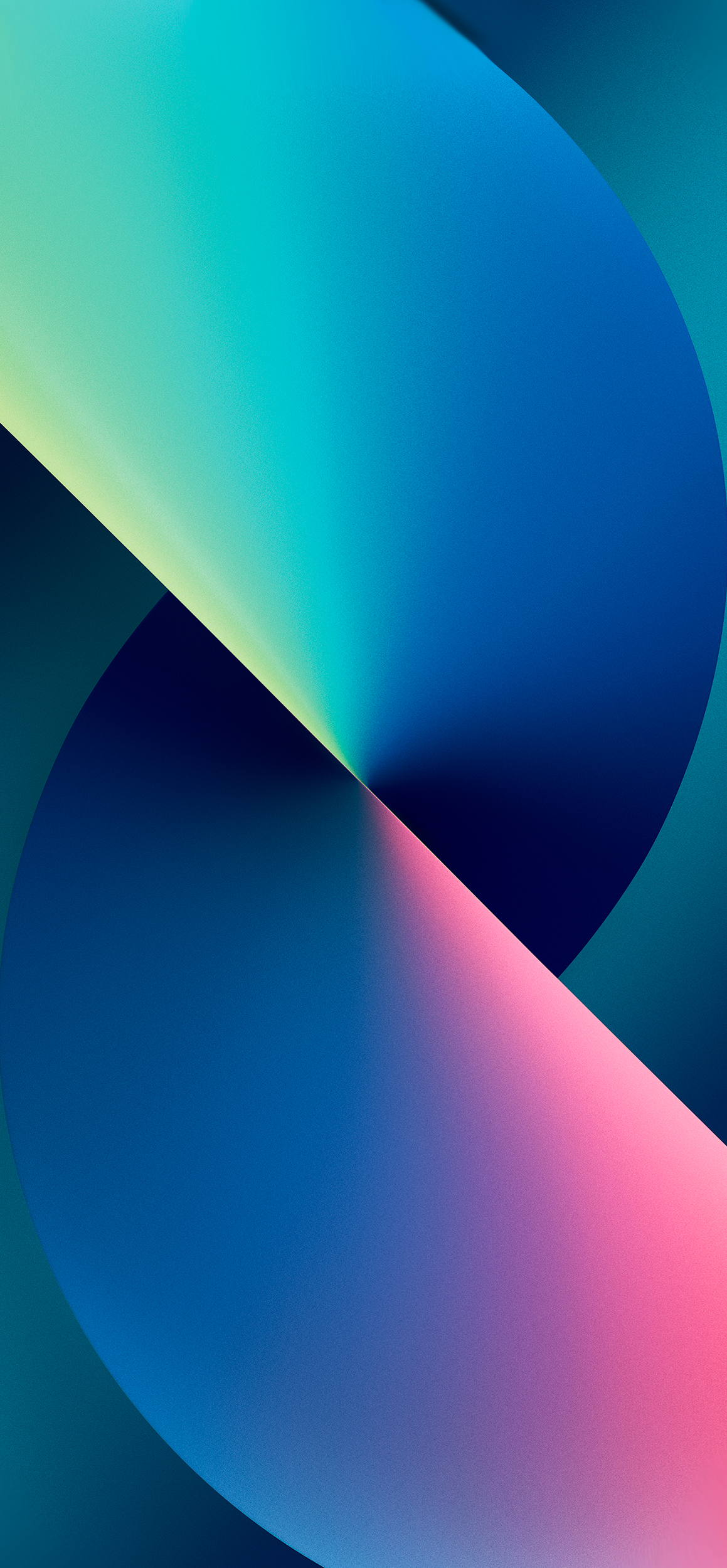 Dark Blue And Pink IPhone 13 Wallpaper Download