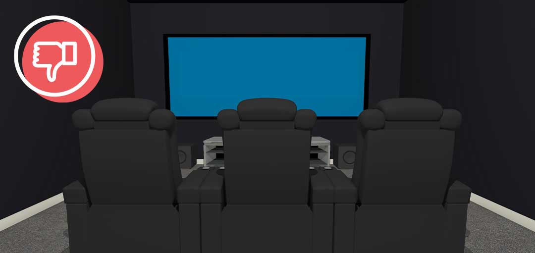Home Cinema Bad Seat